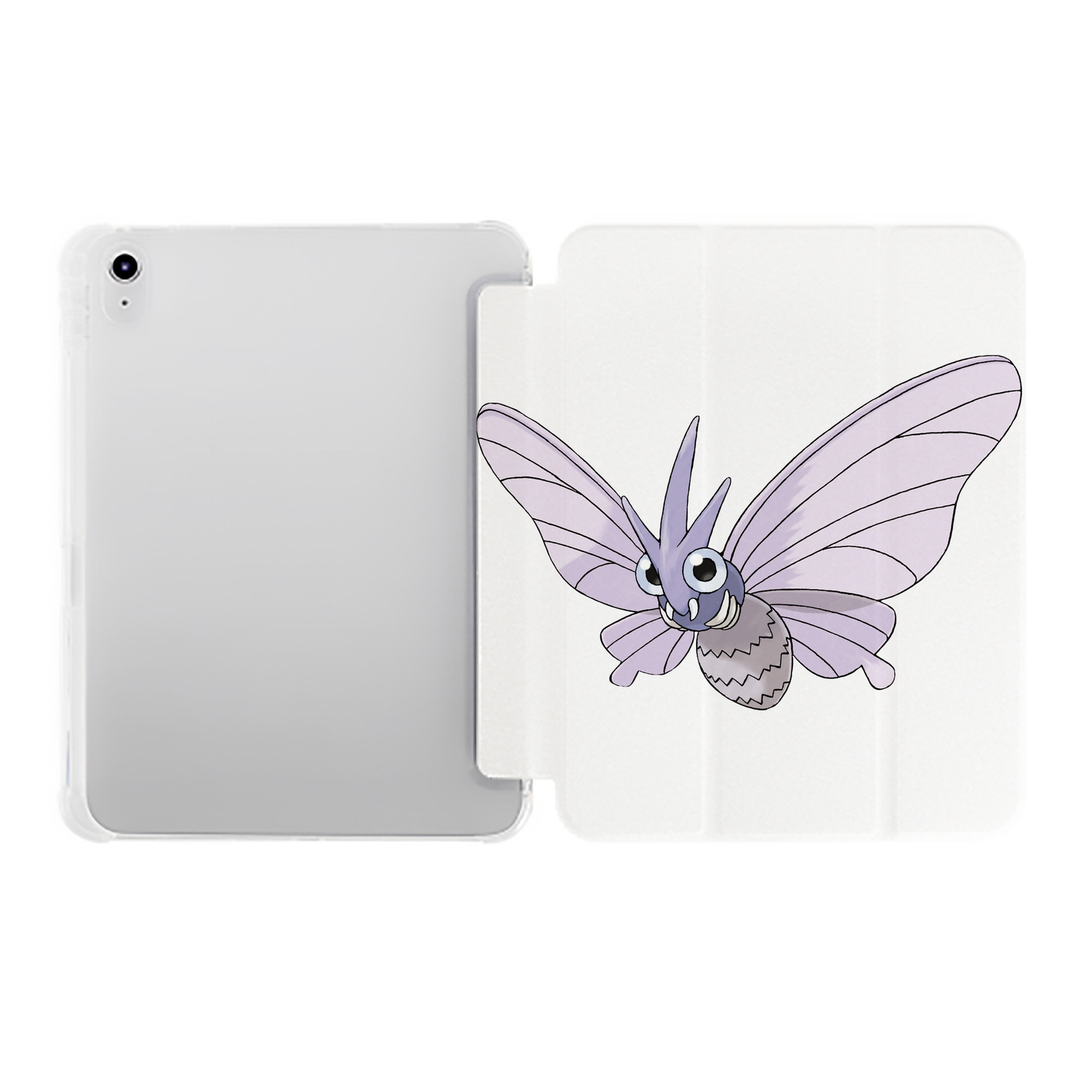（画像用） ポケットモンスター Pokémon IPad ケース ペン収納付き 三つ折りスタンド PUレザー×シリコン 対応機種9.5/10.5/10.9インチ